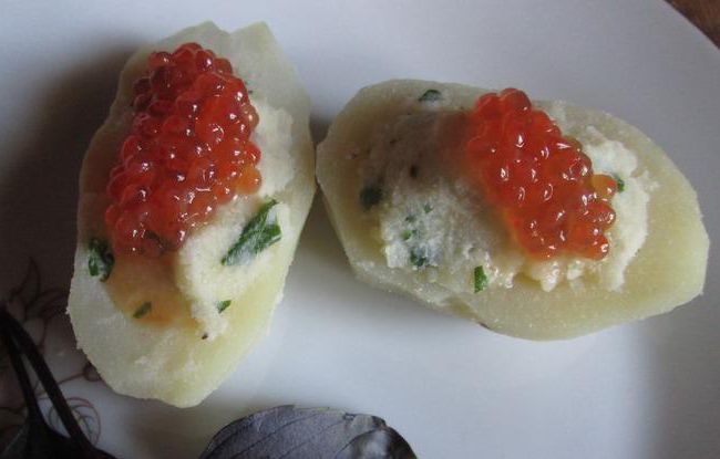 Patatas rellenas al caviar - Recetas de Cocina | MujerdeElite