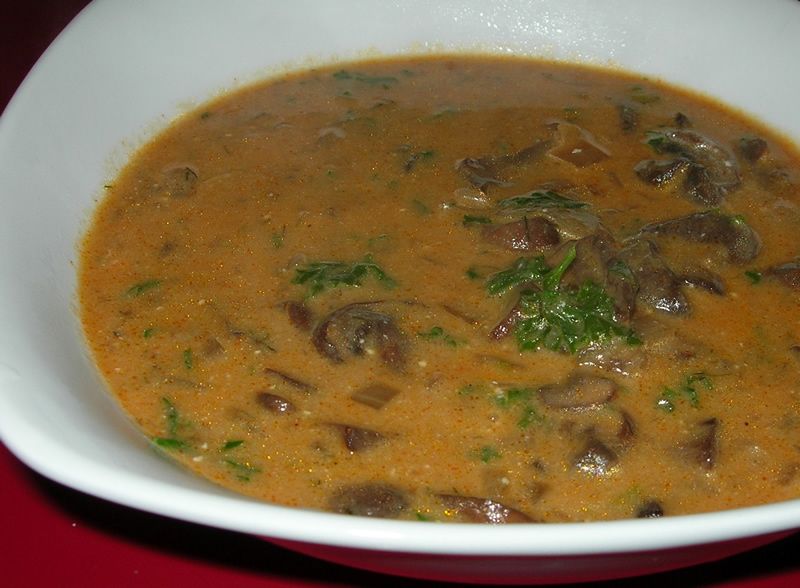 Sopa de setas oriental - Recetas de Cocina | MujerdeElite